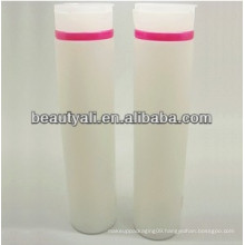 300ml round PE plastic shampoo bottle